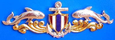 Thai Navy Seal Metal Badge Pin, Insignia Thailand