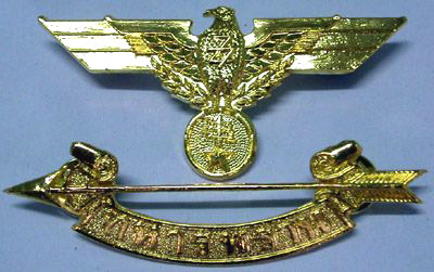 A Set 2 Pieces of Thai TahanPharn (Huntingtroops) Metal Badge Pin