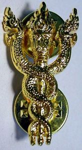 Thai Medical Warfare Mini Badge Pin