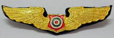 Royal Thai Air Force Pilot Wings Badge Pin