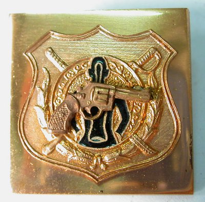 Special Thai Police Pistol Shooting Badge Pin